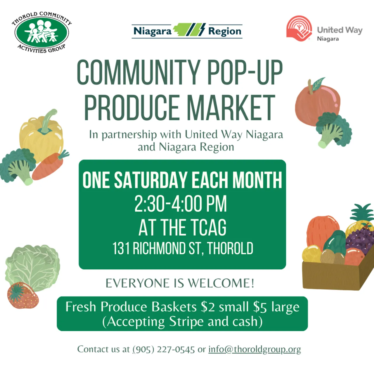 Affordable Pop-Up Produce Market